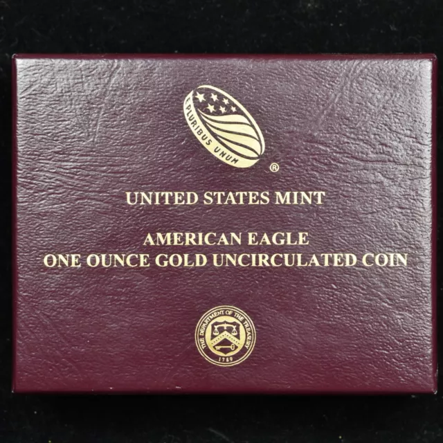2020-W $50 Gold American Eagle ✪ Burnished Finish ✪ 1 Oz Coin Ogp ◢Trusted◣