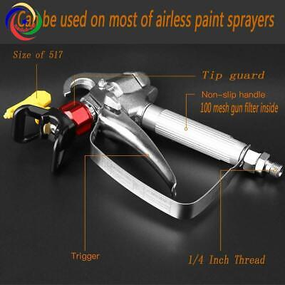 Airless Sprayer Gun SG3 243012 Modified version 3600 Psi With 517 Tip And Guard