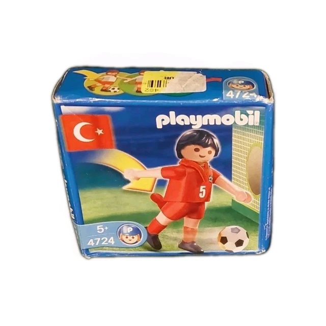 PLAYMOBIL - JOUEUR DE FOOT ET BUT (11 PIÈCES) 70157