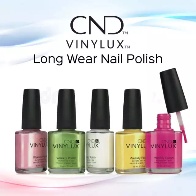 CND Vinylux Gel Like Nail Polish 0.5 oz - NEW COLORS *Pick Any*