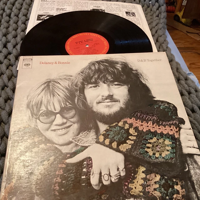 Delaney & Bonnie “D & B Together “ Columbia LP TULSA (original inner sleeve)