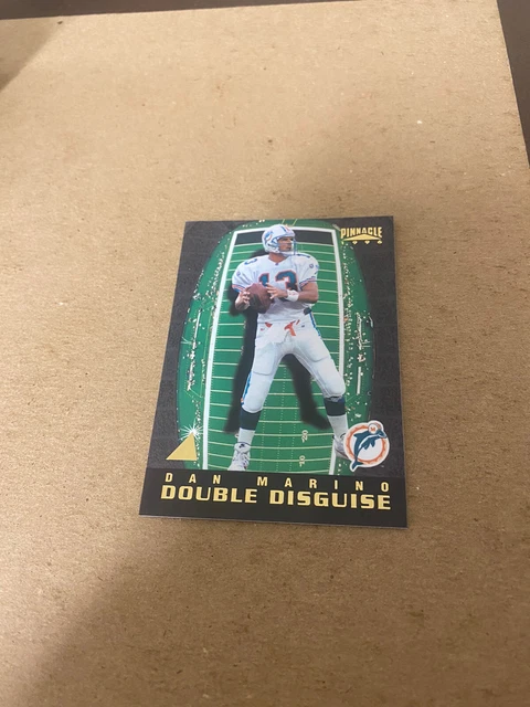 1996 Pinnacle Double Disguise Dan Marino Steve Young Miami Dolphins SF 49ers