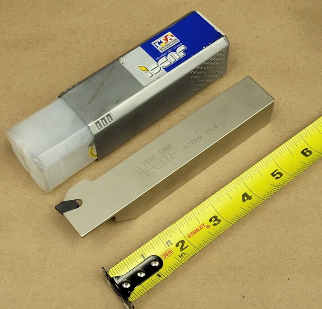 Iscar Indexable Cutoff Tool Holder Sgthr 25.4-3 Self-Grip, 21438-061, 6"X1"X1"