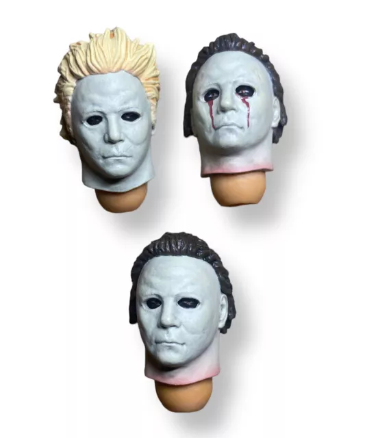 Mezco One:12 Michael Myers - Three Head Sculpts Set Halloween II 1:12 Scale