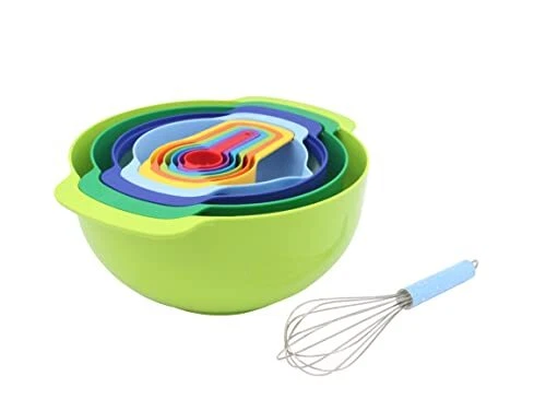 Set ciotole di miscelazione plastica MiHerom - risparmio spazio cucina cottura