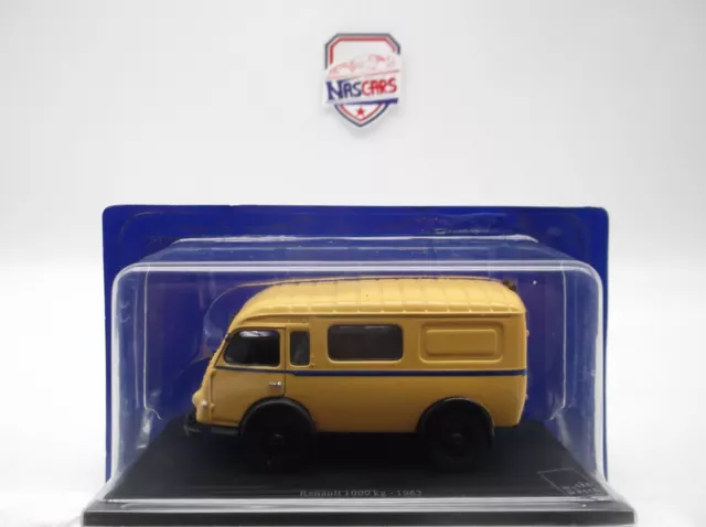 1/43 Renault 1000 Kg VOLTIGEUR "La Poste Française" 1963 Jaune IXO / ATLAS