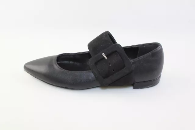 Chaussures Femme OLGA RUBINI 36 Ue Éscarpins Noir Cuir en Daim DH424-36