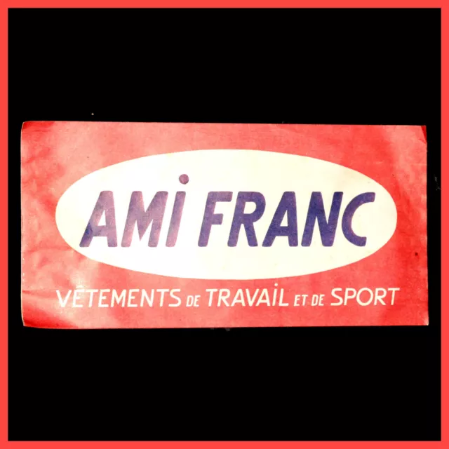 Ancien Chapeau Publicitaire Papier Tour De France Ami Franc Annees 50 60