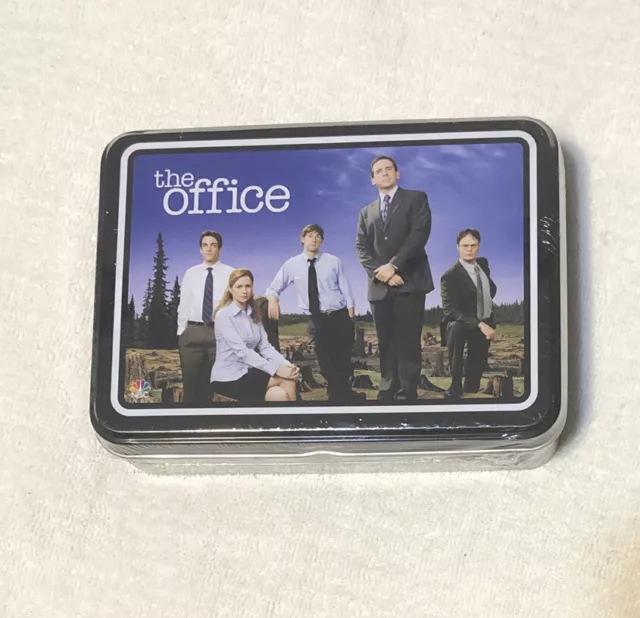 NBC The Office Playing Card Set Contains 2 Unique Decks Special Edition Tin GIFT