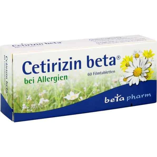 Cetirizin beta 60 St Filmtabletten