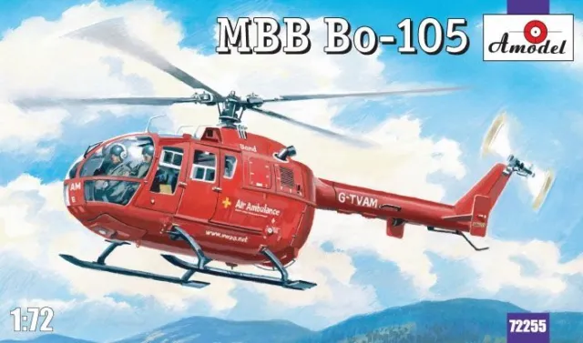 Amodel 72255 - 1:72 MBB Bo-105 - Neu