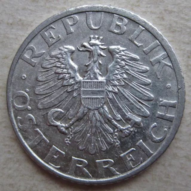 Decent Austria 1947 Fifty 50 Groschen Coin (Km# 2870)
