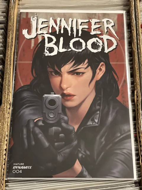 JENNIFER BLOOD #4 JUNGGEUN YOON VARIANT COVER D 2022 spy noir thriller bad girl