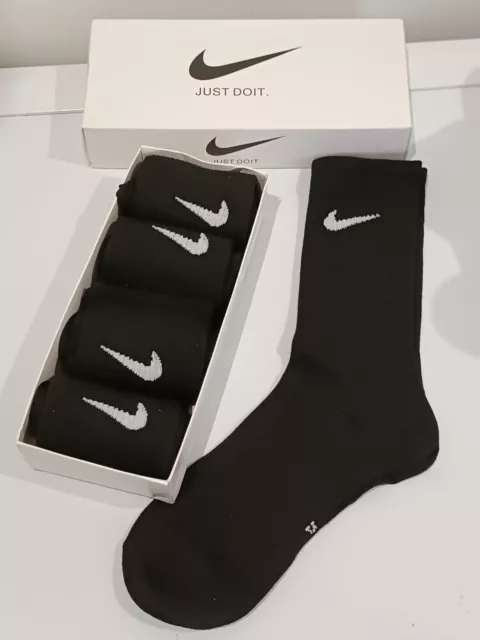 Nike Socks 5 Pairs Pack - Lightweight Crew Ankle Mens Womens Sports