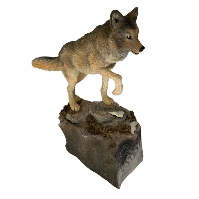 Legend Of The Pack Prophets Of The Pack Wolf Sculpture Agnew Bradford Exchange
