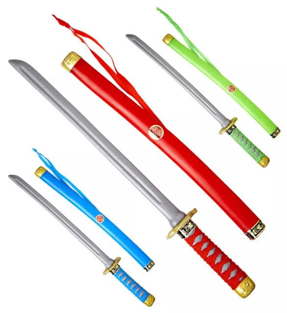 Japanisches Katana - Ninja Schwert mit Scheide in 3 Farben