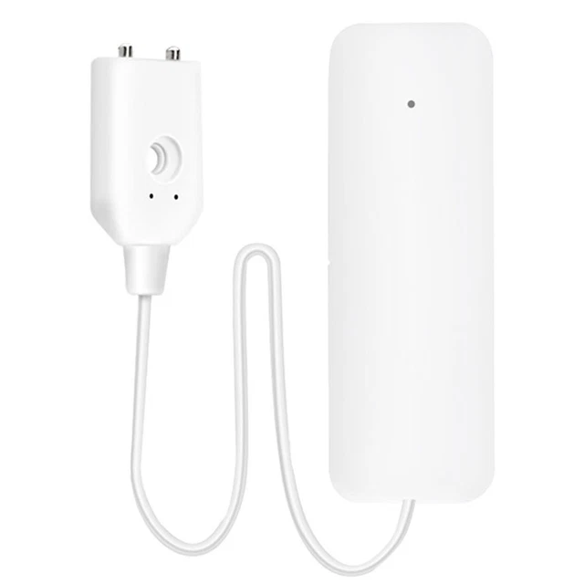 Smart WiFi Water Sensor Equipped with 1m Wire for Easy Installation and Use