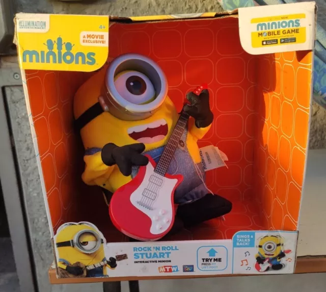 pupazzo Minions Stuart cantante e parlante