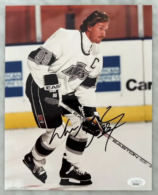 Wayne Gretzky Auto Autograph Signed 8X10 Photo Los Angeles Kings Hof Jsa