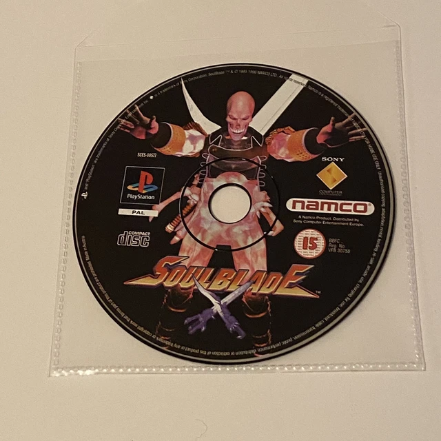 Notice & Couverture ONLY Pour PS1 Soul Blade – Pas Le Jeu – Bon état – Rétro Gaming
