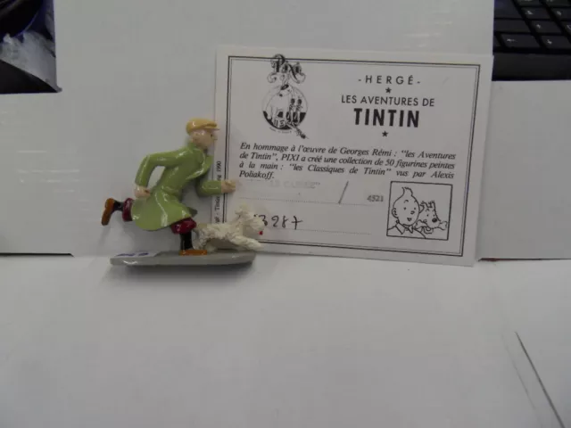 Hergé Statuette Pixi 4521 exp 3287 Tintin l'oreille cassée