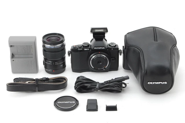 【MINT+++ S/C 1450】Olympus OM-D E-M5 16.1 MP Digital 12-50mm f/3.5-6.3 Lens JAPAN