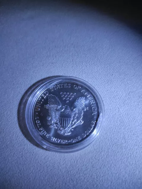 1995 ONE 1  OZ Silber Münze OUNCE FINE SILVER USA 10Z FINE Silber Münze Dollar