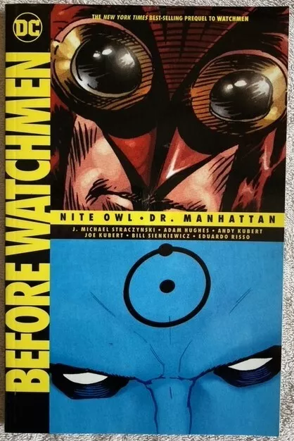 Dc Before Watchmen Nite Owl Dr. Manhattan 288 Page Graphic Novel Book