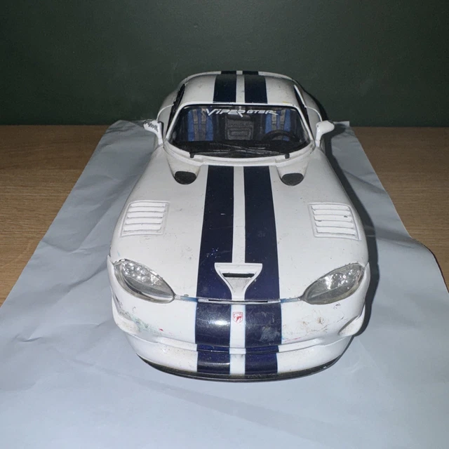 Modellino Auto Scala 1:18 Dodge Viper GTS Coupe Burago Berlina Modellismo Collezione