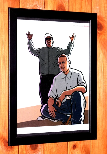 Quadro - Grand Theft Auto (gta): San Andreas Pôster