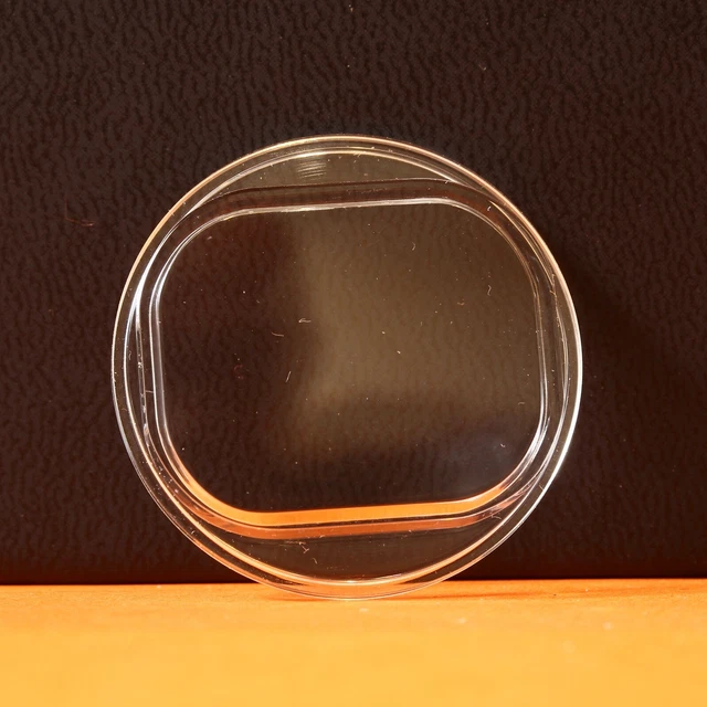 Verre De Montre Plexi Robur - Diamètre 30.3mm, Bague Dorée, Pour Remplacement (occasion)