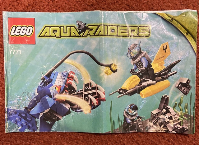LEGO AQUA RAIDERS Angler Ambush 7771 10.00 PicClick UK