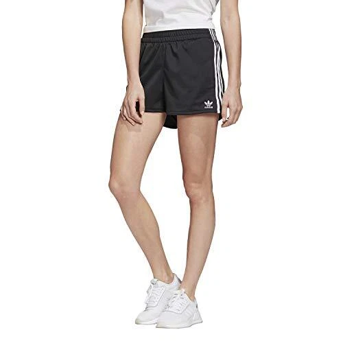 Sports Shorts Adidas  3 Stripes  Black (Size: 40) Clothing NEW