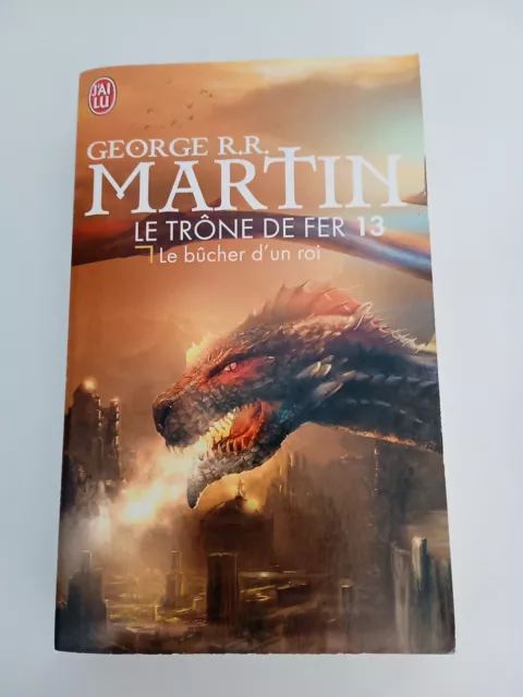 Game of Thrones, Le Bucher d'un Roi, George R. R. Martin, Edition J'ai Lu,  A4