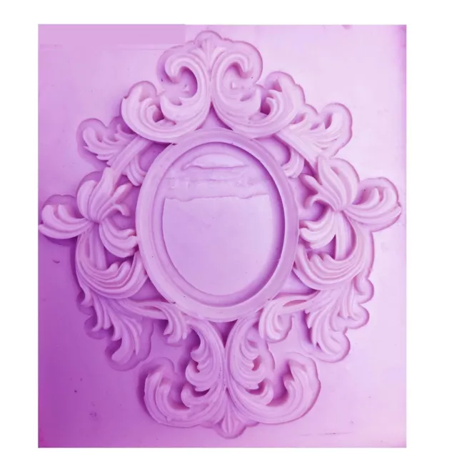 Lace Flower Vine Silicone Mold Wedding Cake Decorative Mould DIY Fondant Art 1PC 2