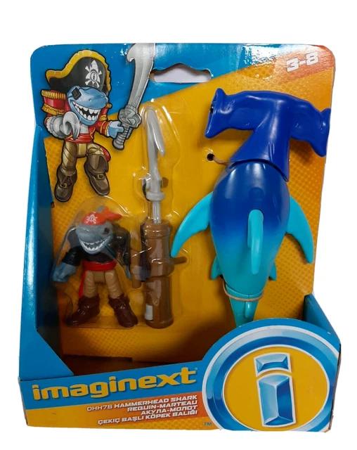 Fisher-Price Imaginext Deep Sea Shark Sub – Spielset Mit U-Boot, Hammerhai & Taucherfigur