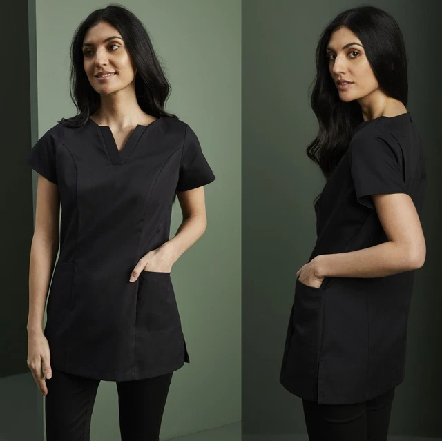 Spa Tunic Beautician Uniform Ladies Salon Beauty Therapist New Hairdressing Nail