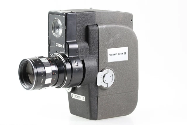 Sekonic Zoom 8 Fotocamera Telecamera Con Resonar P 10-30mm 1:1.8 Ottica