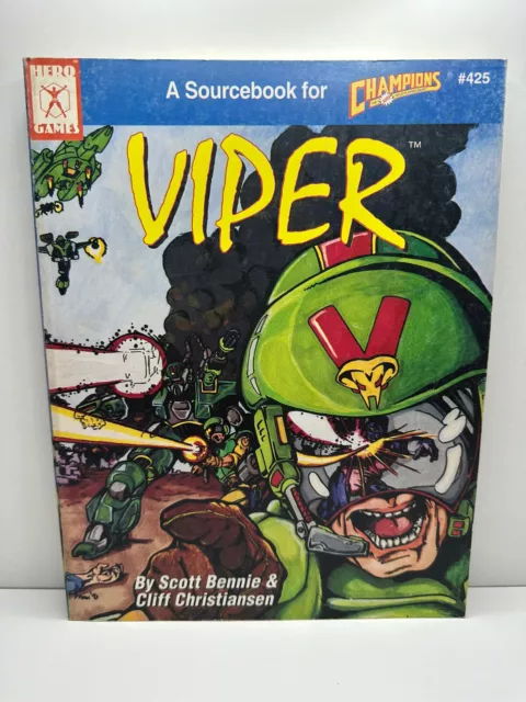 Hero Games Champions RPG Viper Sourcebook ⚡BLITZVERSAND⚡