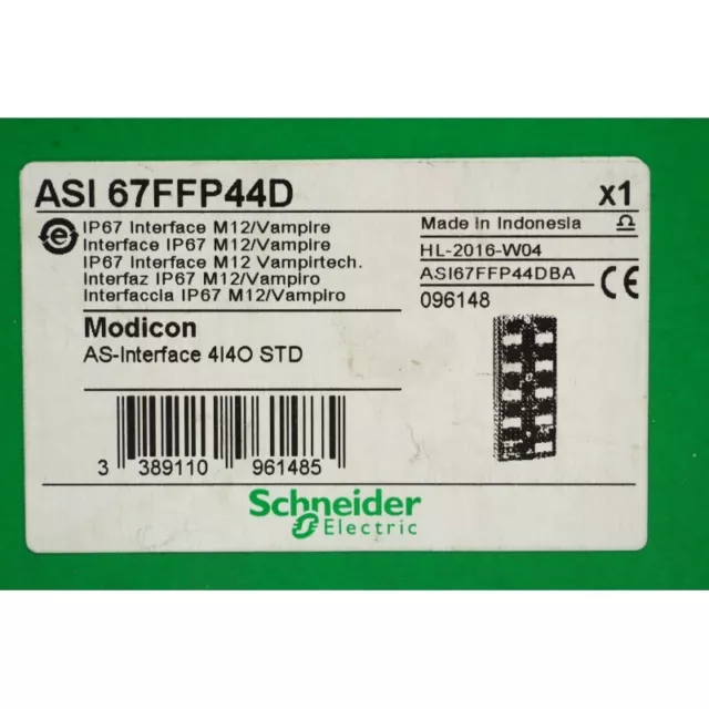 Schneider electric 096148 ASI 67FFP44D Interface IP67 M12/Vampire (B79) 3