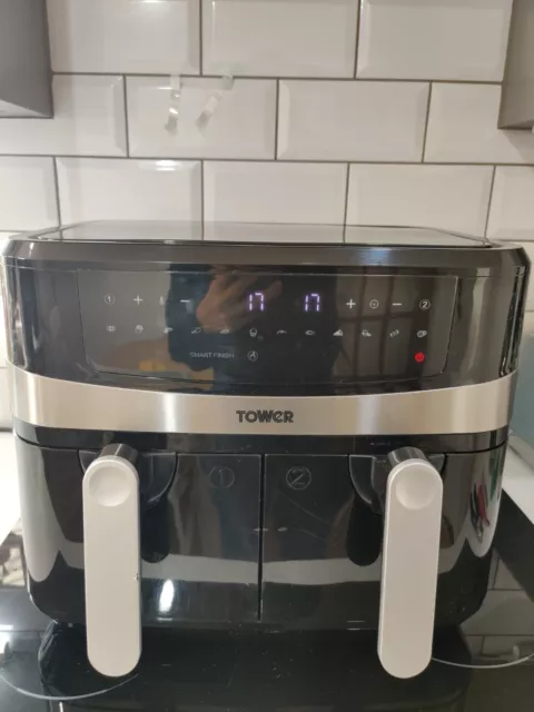 Tower Vortx 9L Dual Basket Air Fryer - Black (T17088)