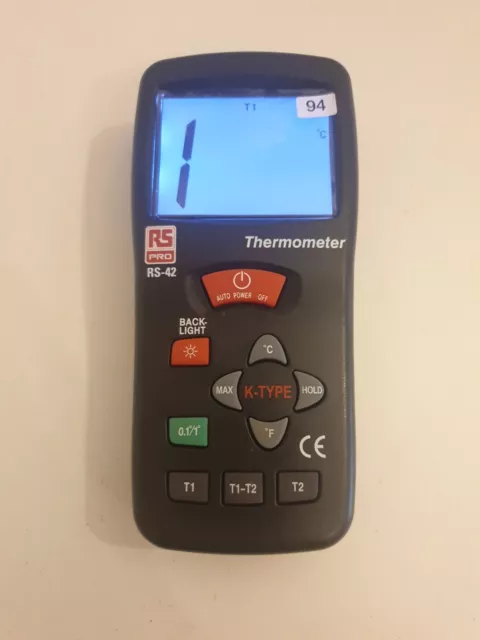 RS PRO RS42 Termometro digitale cablato (B94)