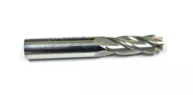 .256" 4 Flute Carbide CC Plunge Cut Step End Mill 90 Degree MF43012333