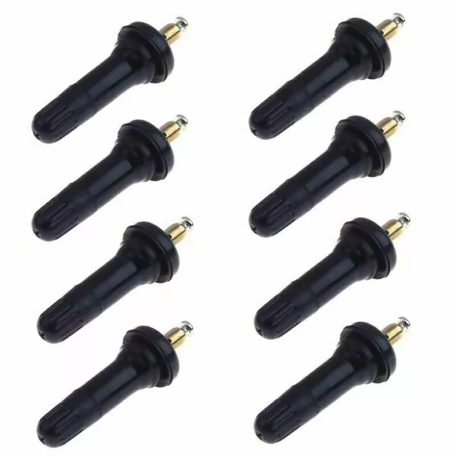 8x TPMS Ventil RDKS Gummiventil Snap-in Für Schrader Reifendrucksensor Rubber