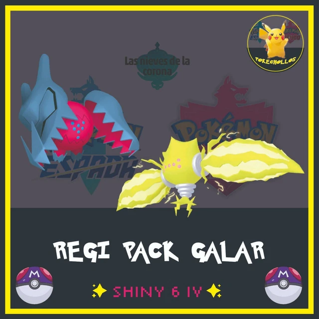 Pokemon REGIELEKI SHINY 6iv Niveau 100 (épée/bouclier) - EBay - Foto 10