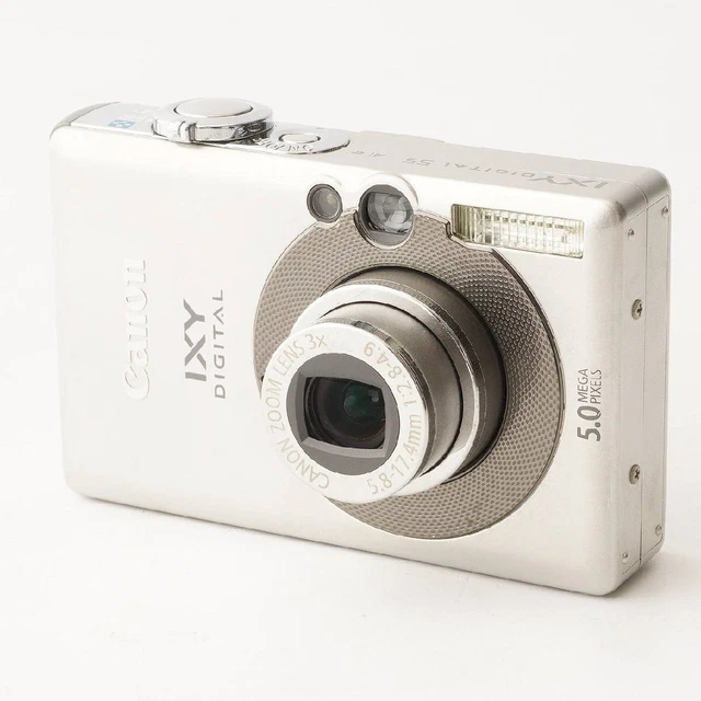 CANON IXY DIGITAL 55 5.0 MP Digital Camera #0042 £113.52 - PicClick UK