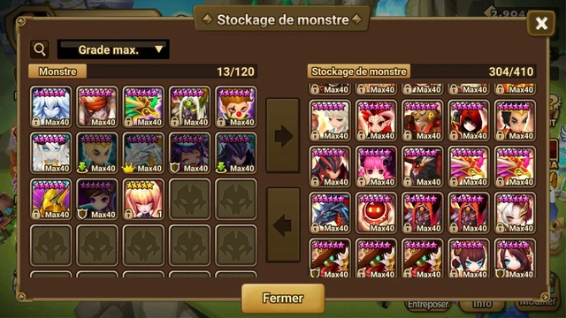 compte summoners war europe