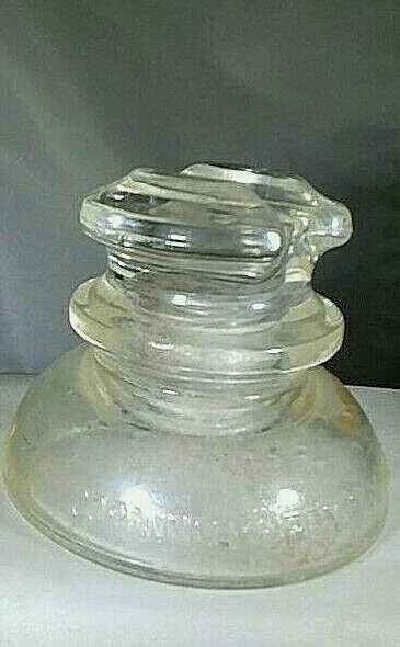 Corning  N.y. Pyrex Insulator