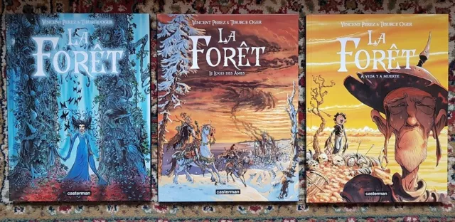 Lot - La Forêt - BD - 3 premiers tomes - Perez, Oger - Mondial R