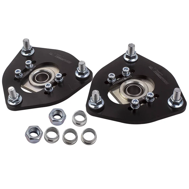 2x Cuscinetti Cupola Anteriore Camber Plate regolabili per Nissan Silvia S13 S14